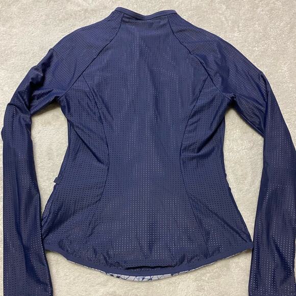 Lululemon Find Your Bliss Jacket size 6 Navy Blue - Picture 10 of 16